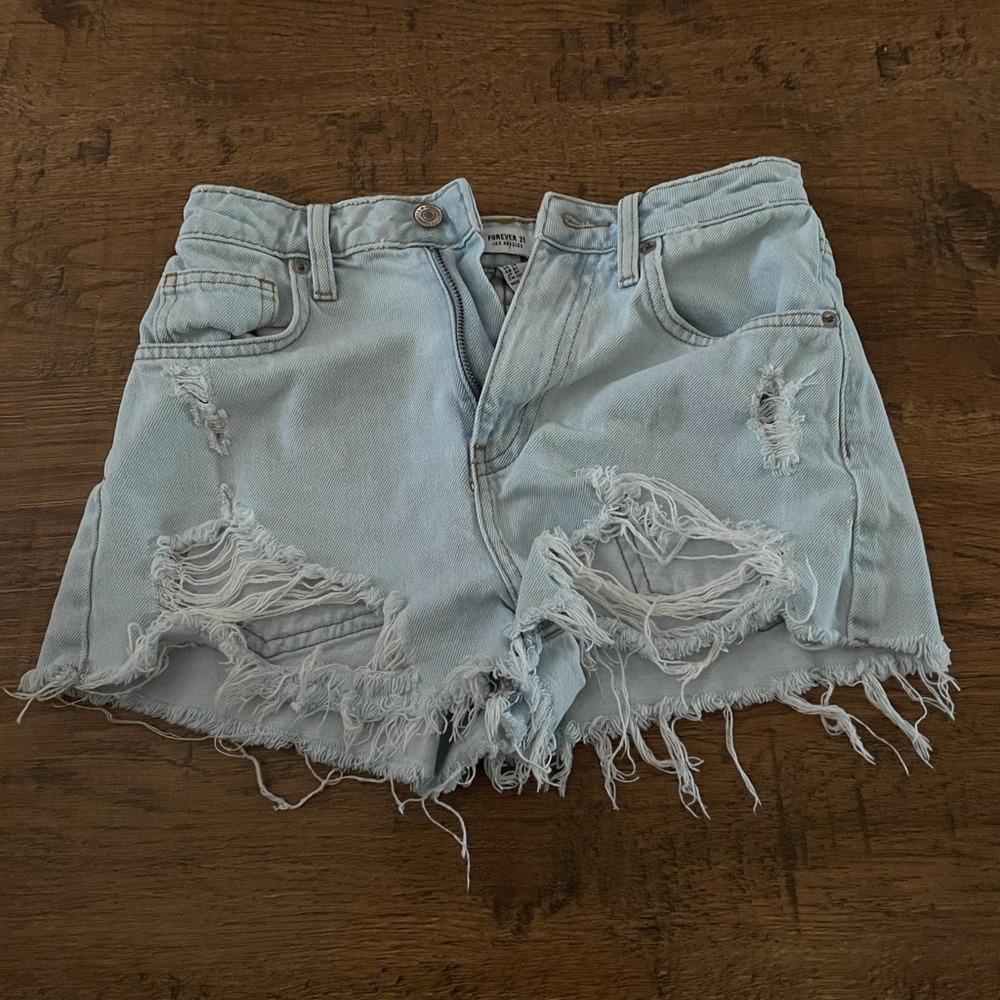 Denim shorts 0-1 24 inch waist